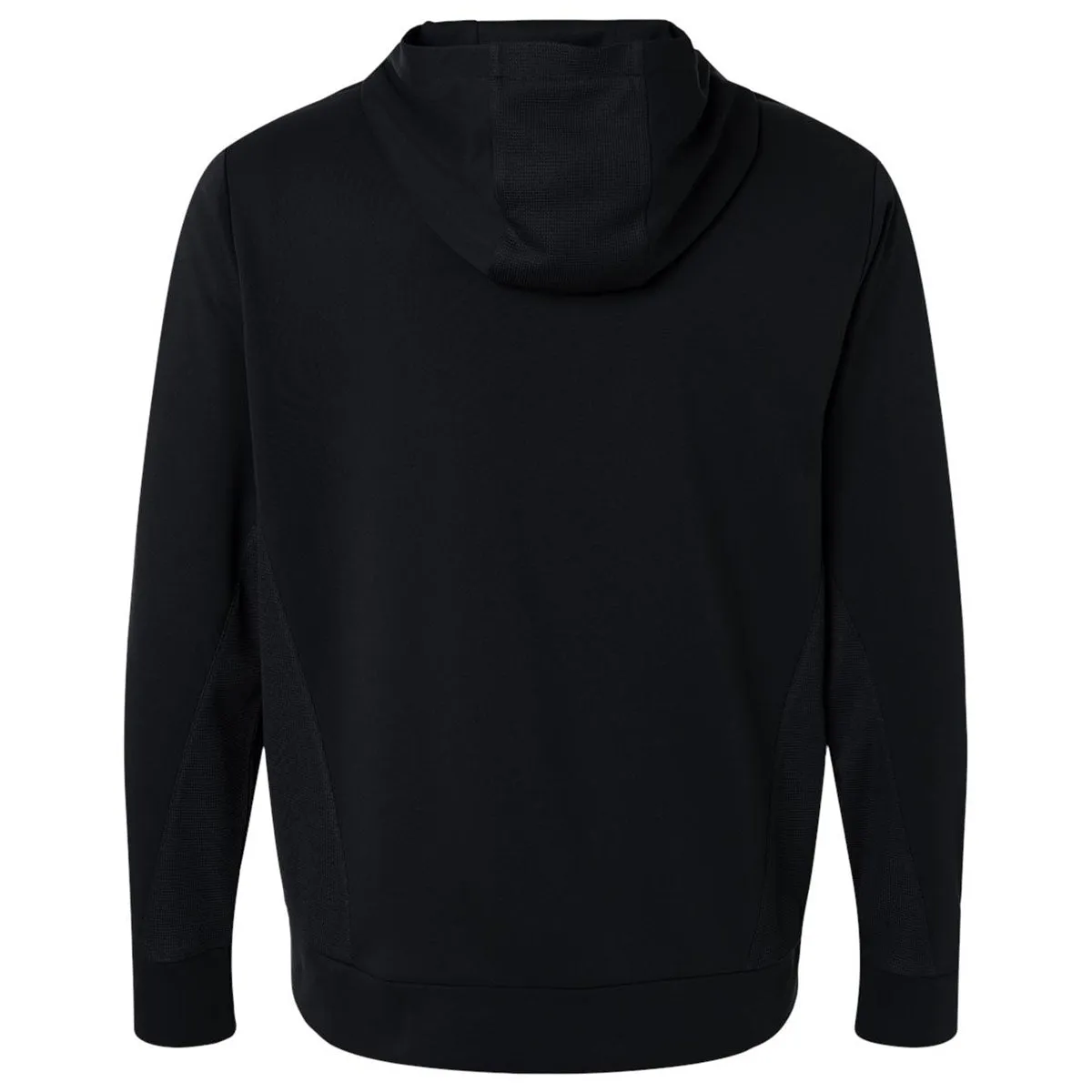 Team 365 Unisex Black Squad Hooded Tech Fleece Pullover sold by Merchology product image thumbnail 2