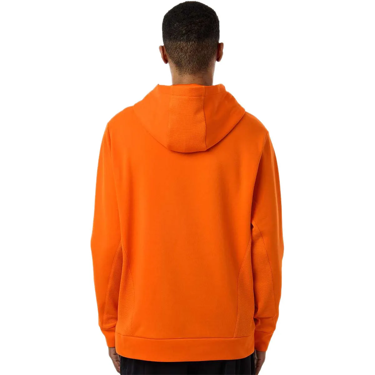 Team 365 Unisex Sport Orange Squad Hooded Tech Fleece Pullover sold by Merchology product image thumbnail 4