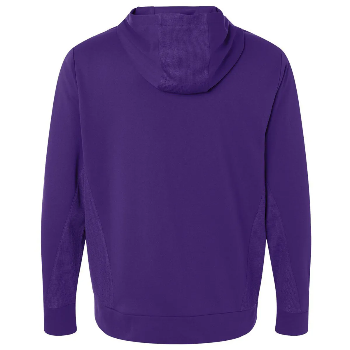 Team 365 Unisex Sport Purple Squad Hooded Tech Fleece Pullover sold by Merchology product image thumbnail 2