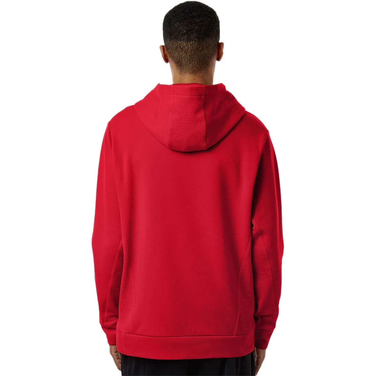 Team 365 Unisex Sport Red Squad Hooded Tech Fleece Pullover sold by Merchology product image thumbnail 4