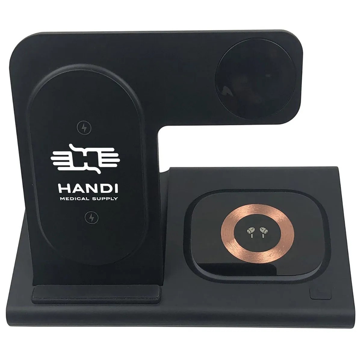 Innovations Black 4 in 1 Foldable Wireless Charging Station sold by Merchology product image thumbnail 2