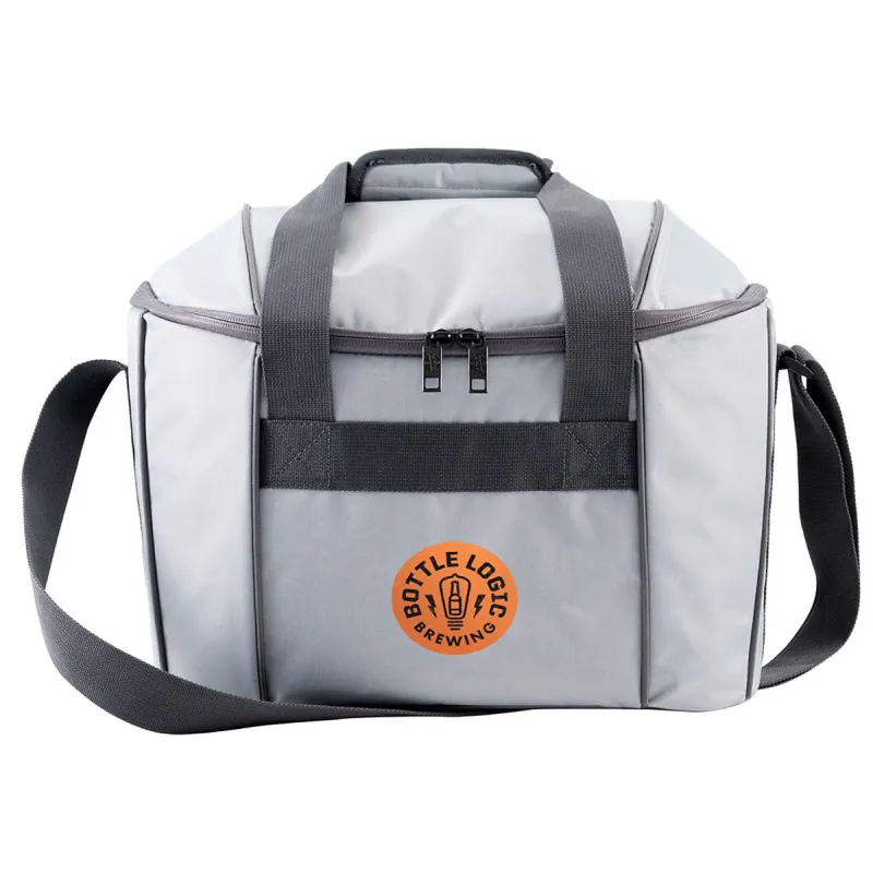 The Bag Factory Grey Ice River 24 Can Cooler made by Merchology