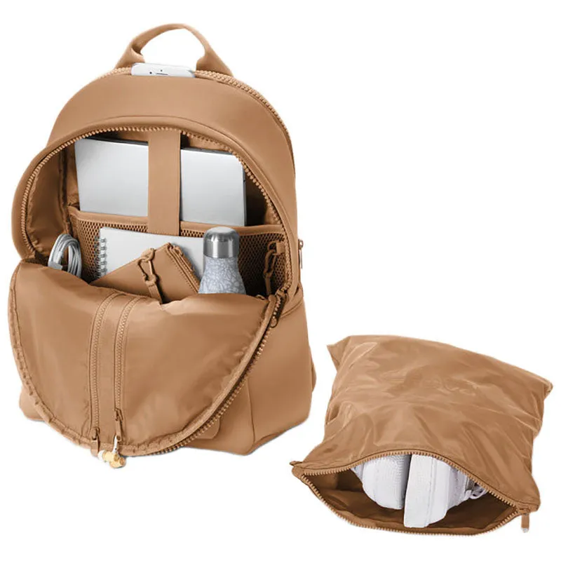 Dagne Dover Camel Dakota Neoprene Backpack - Large sold by Merchology product image thumbnail 5
