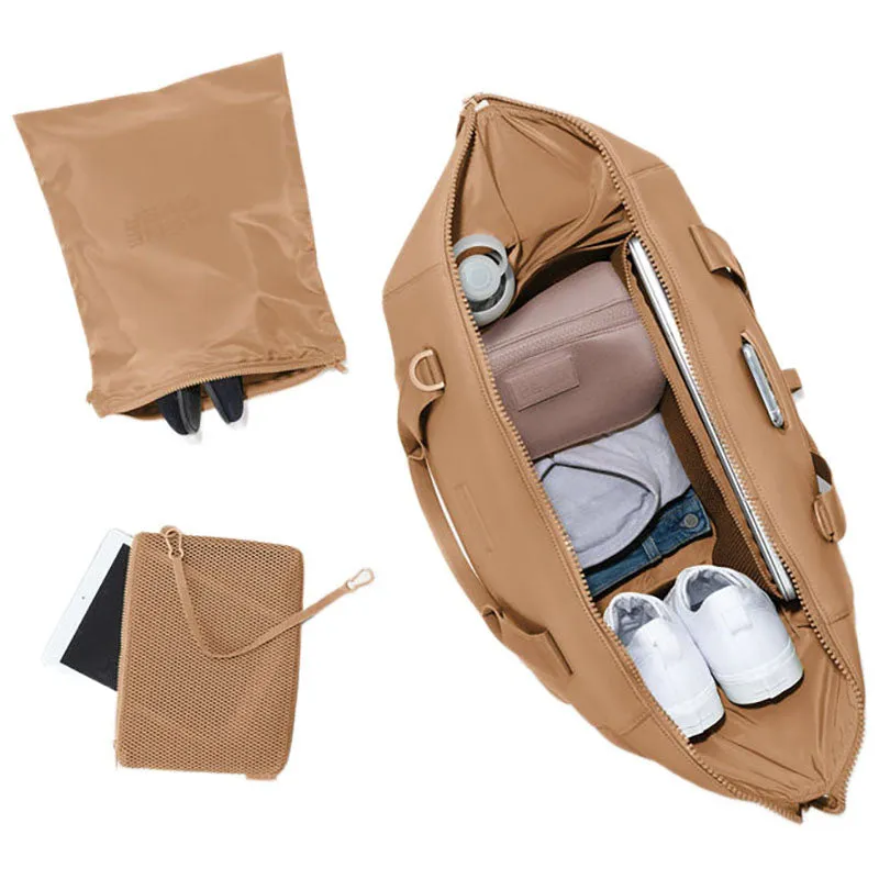 Dagne Dover Camel Landon Neoprene Carryall Bag - Extra Large sold by Merchology product image thumbnail 5