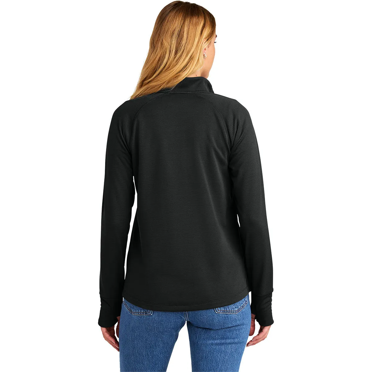 New Era Women's Black Stand Out 1/4-Zip sold by Merchology product image thumbnail 4