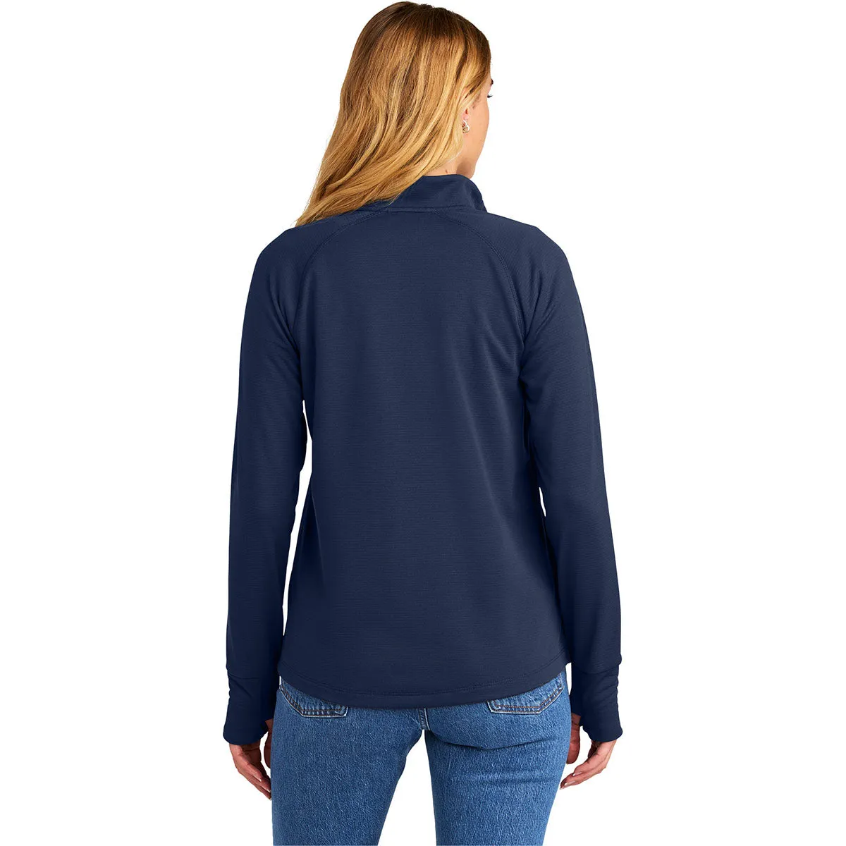 New Era Women's True Navy Stand Out 1/4-Zip sold by Merchology product image thumbnail 4
