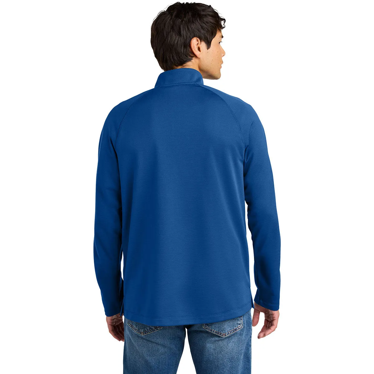 New Era Men's Royal Stand Out 1/4-Zip sold by Merchology product image thumbnail 4