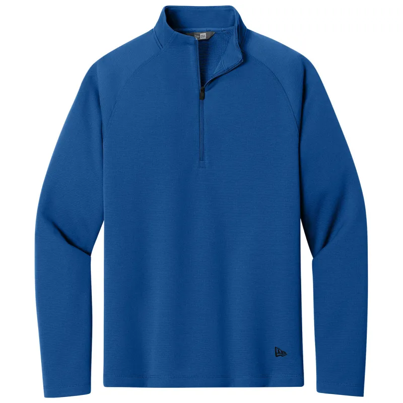 New Era Men's Royal Stand Out 1/4-Zip made by New Era