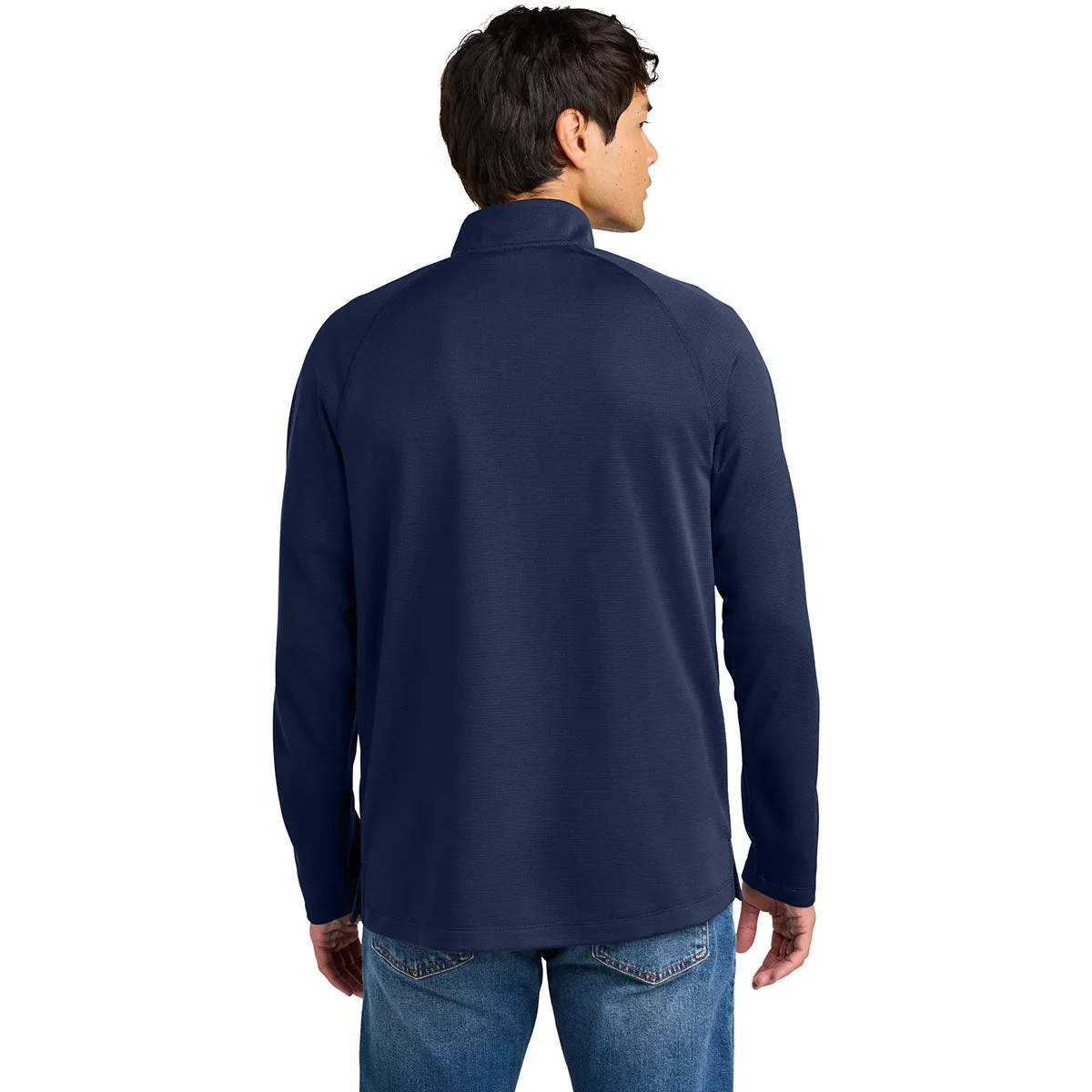 New Era Men's True Navy Stand Out 1/4-Zip sold by Merchology product image thumbnail 4