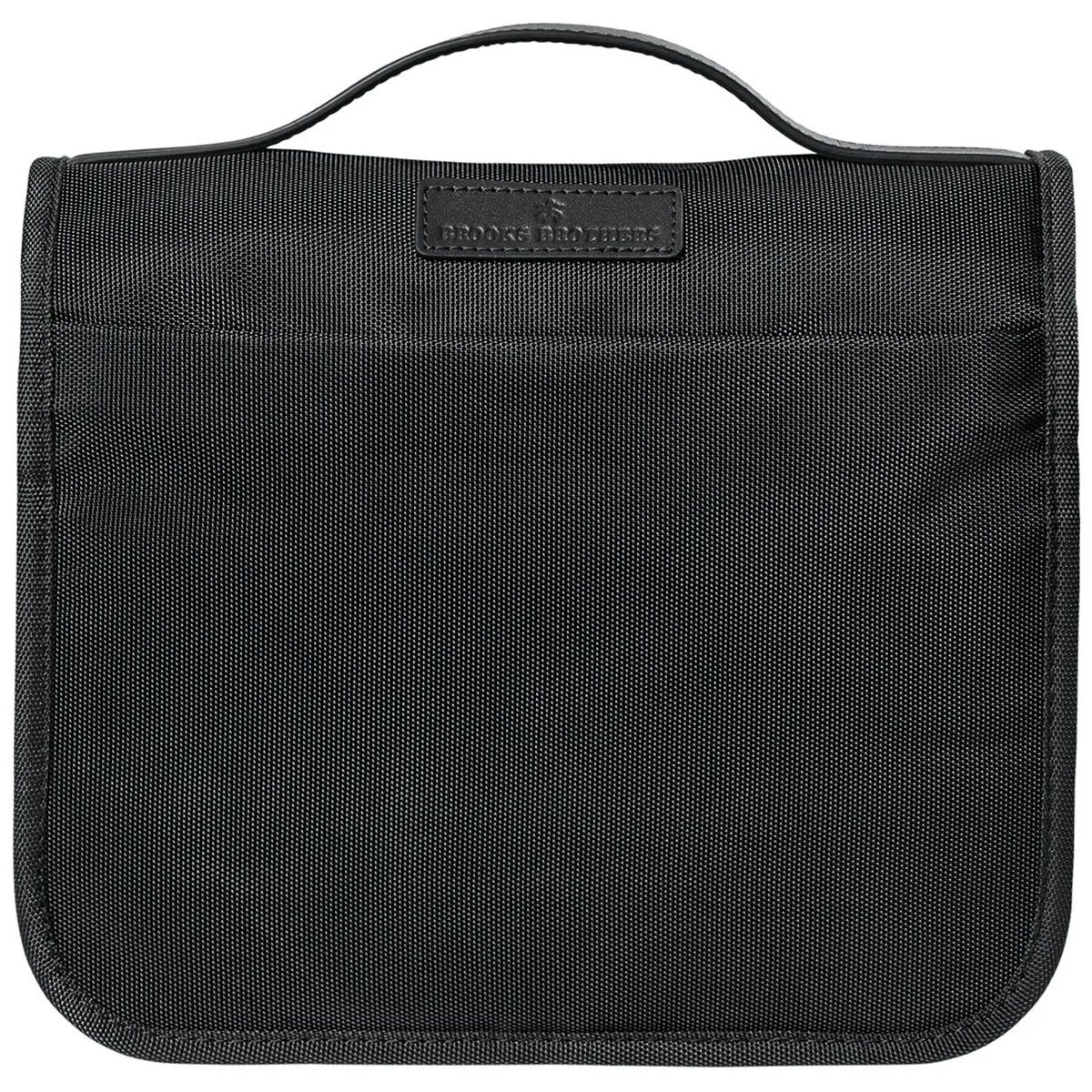 Brooks Brothers Deep Black Oxford Small Travel Bag sold by Merchology