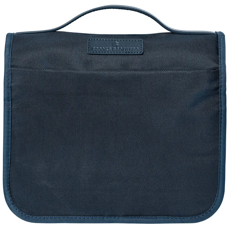 Brooks Brothers Navy Blazer Oxford Small Travel Bag sold by Merchology