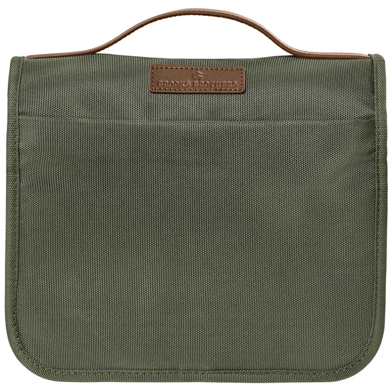 Brooks Brothers Noble Green Oxford Small Travel Bag sold by Merchology