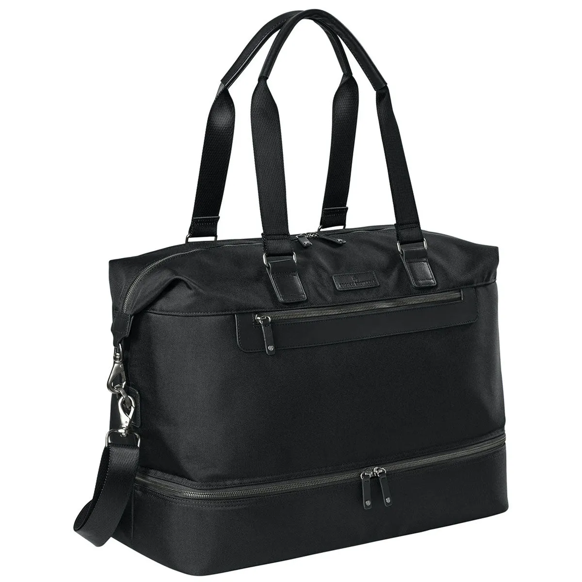 Brooks Brothers Deep Black Oxford Weekender sold by Merchology product image thumbnail 4
