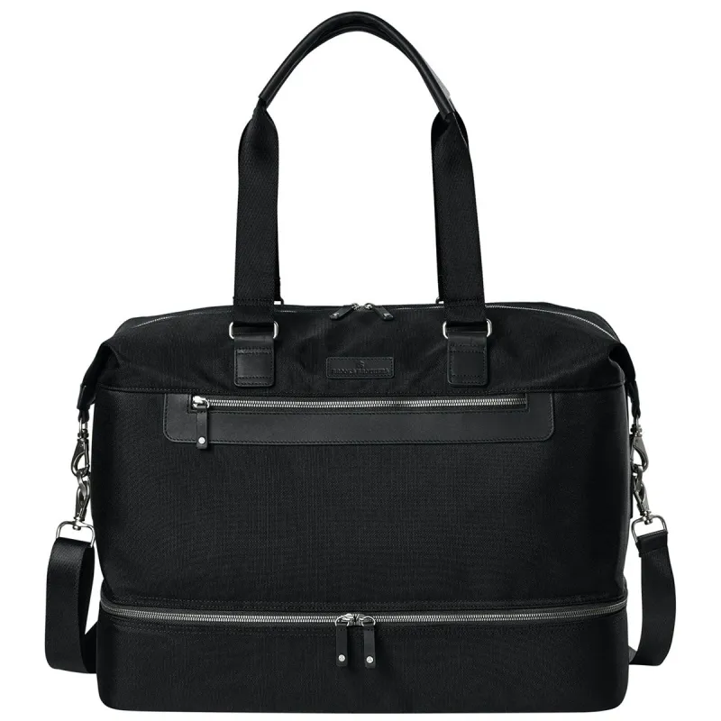 Brooks Brothers Deep Black Oxford Weekender made by Brooks Brothers