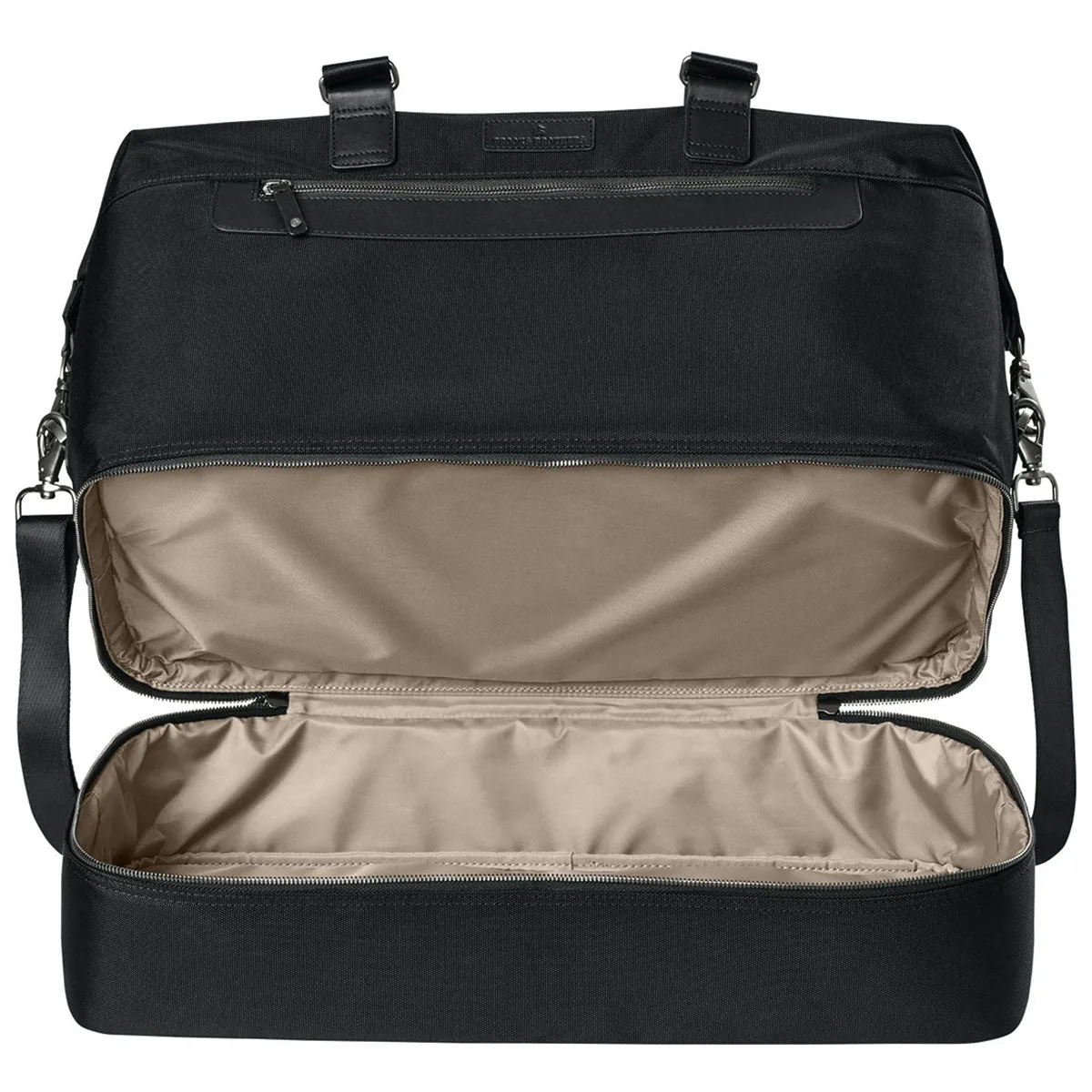 Brooks Brothers Deep Black Oxford Weekender sold by Merchology product image thumbnail 5