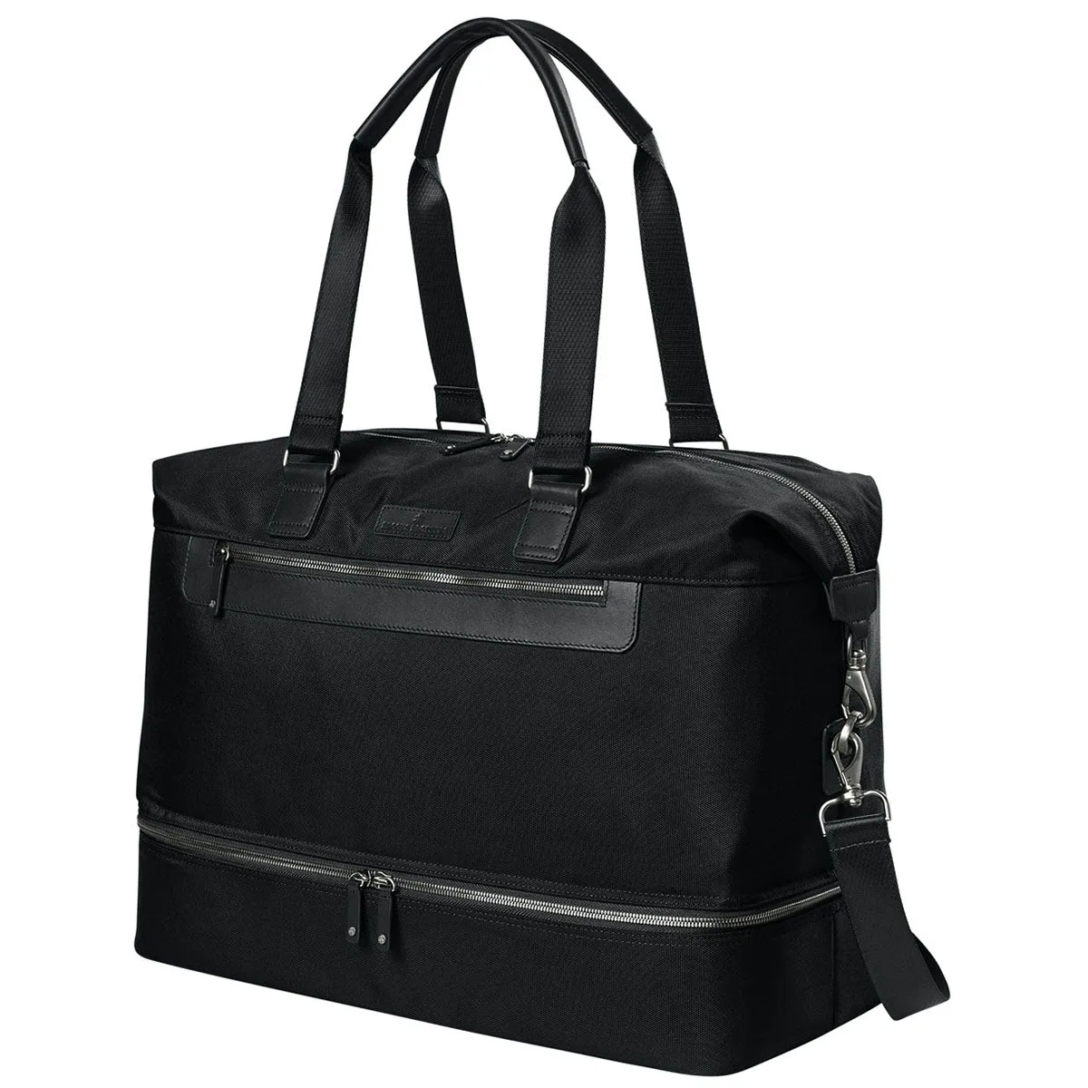 Brooks Brothers Deep Black Oxford Weekender sold by Merchology product image thumbnail 3