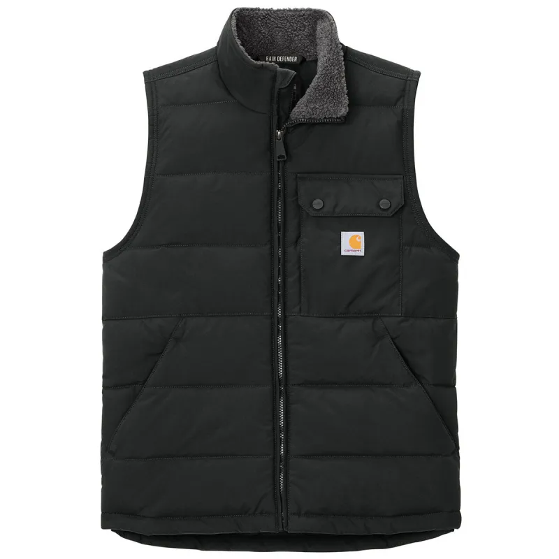 Carhartt Men's Black Montana Insulated Vest made by Carhartt