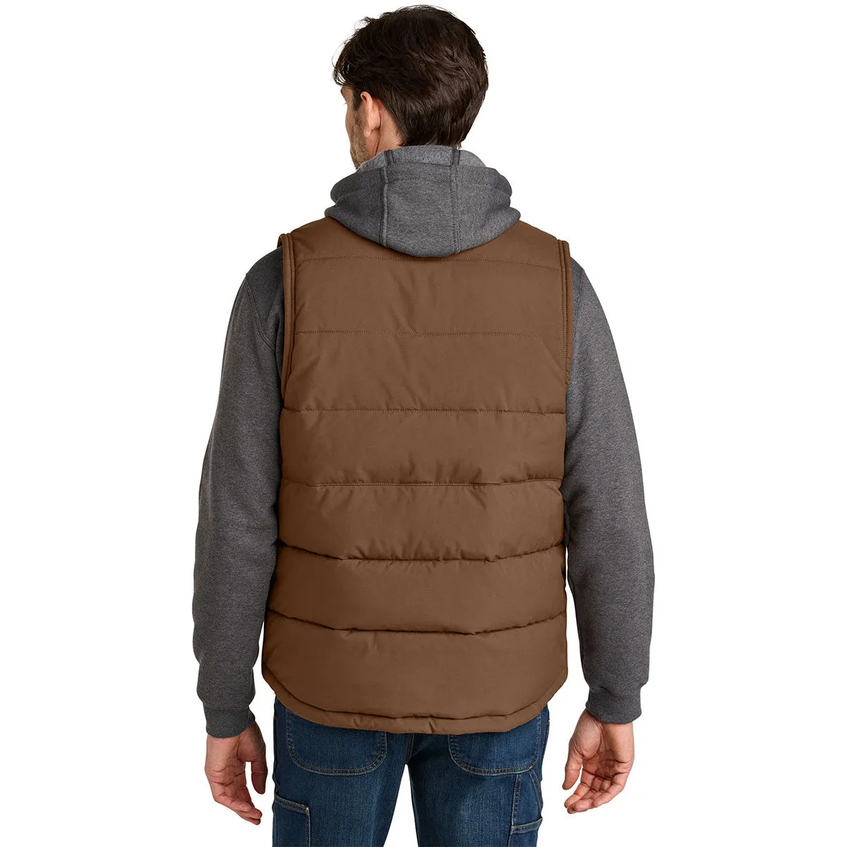 Carhartt Men's Red Duck Brown Montana Insulated Vest sold by Merchology product image thumbnail 4