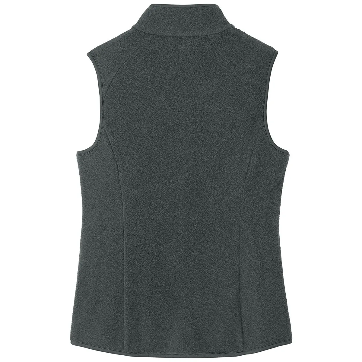 Port Authority Women's Grey Steel C-FREE Fleece Vest sold by Merchology product image thumbnail 2