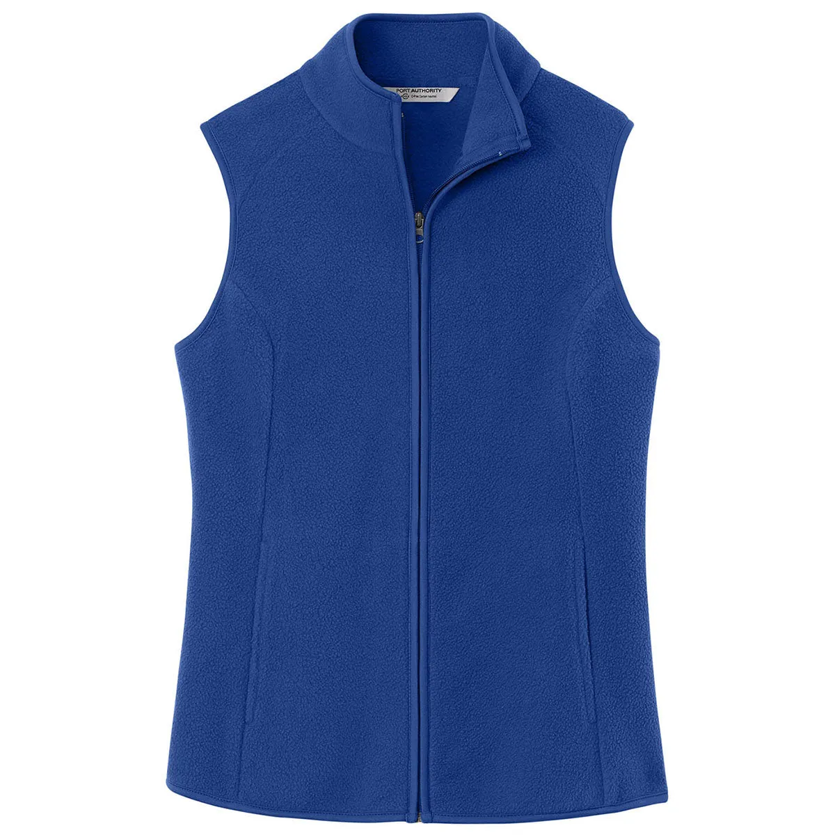 Port Authority Women's True Royal C-FREE Fleece Vest sold by Merchology