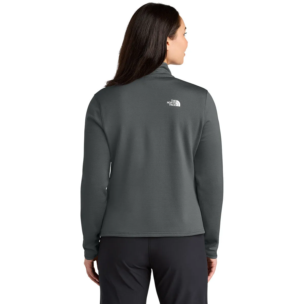The North Face Women's Asphalt Grey Aim 1/4-Zip Fleece sold by Merchology product image thumbnail 4
