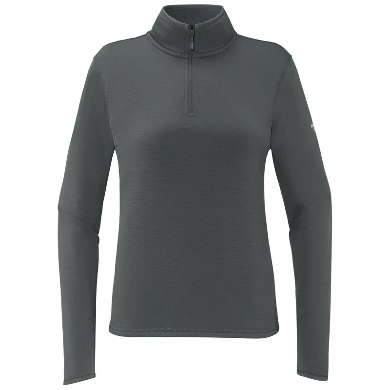 The North Face Women's Asphalt Grey Aim 1/4-Zip Fleece made by The North Face