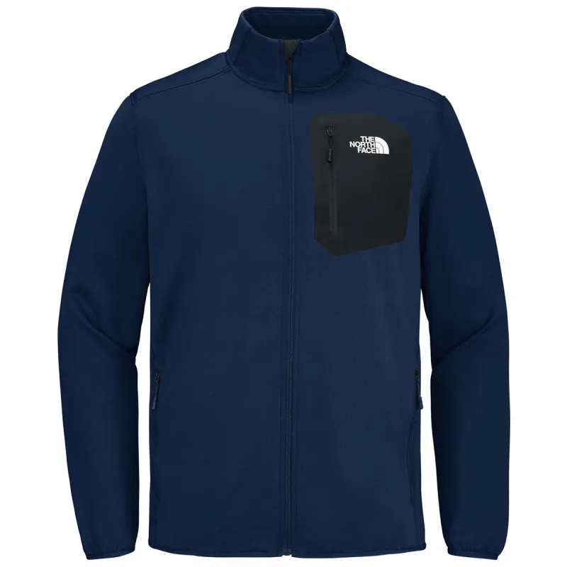 The North Face Men's Lunar Blue Dove Creek Full-Zip Fleece Jacket made by The North Face