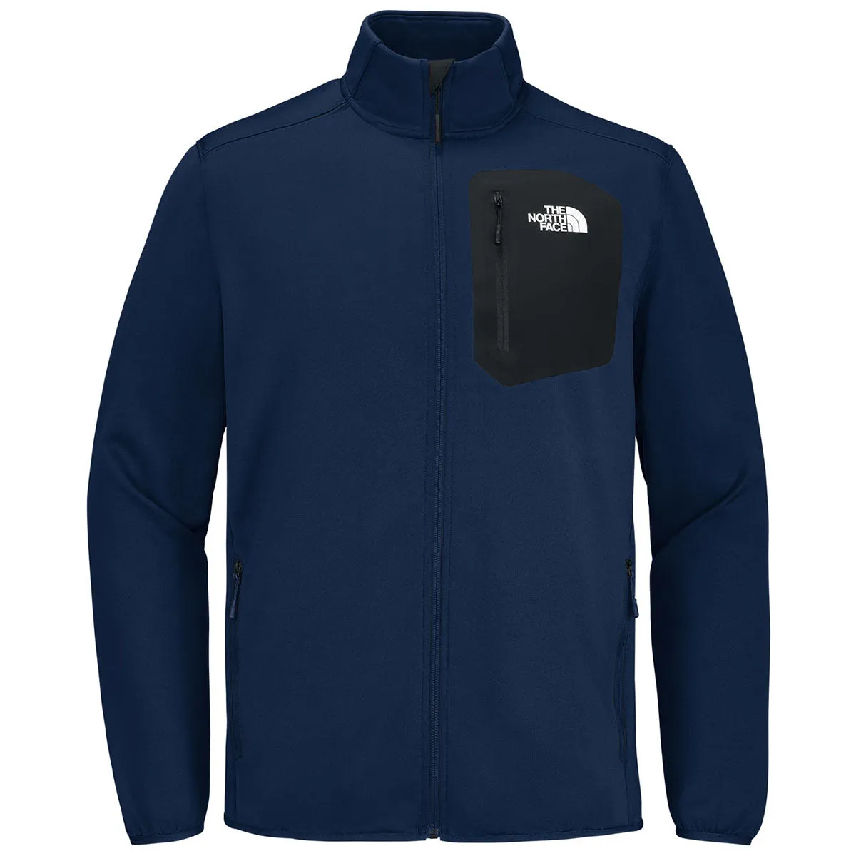 The North Face Men's Lunar Blue Dove Creek Full-Zip Fleece Jacket sold by Merchology