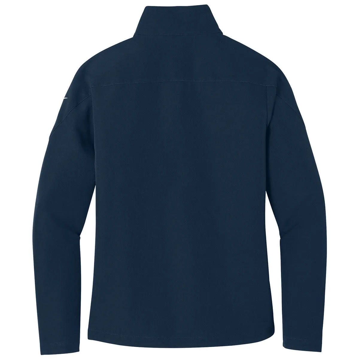 Nike Women's Navy Full-Zip Soft Shell Jacket sold by Merchology product image thumbnail 2