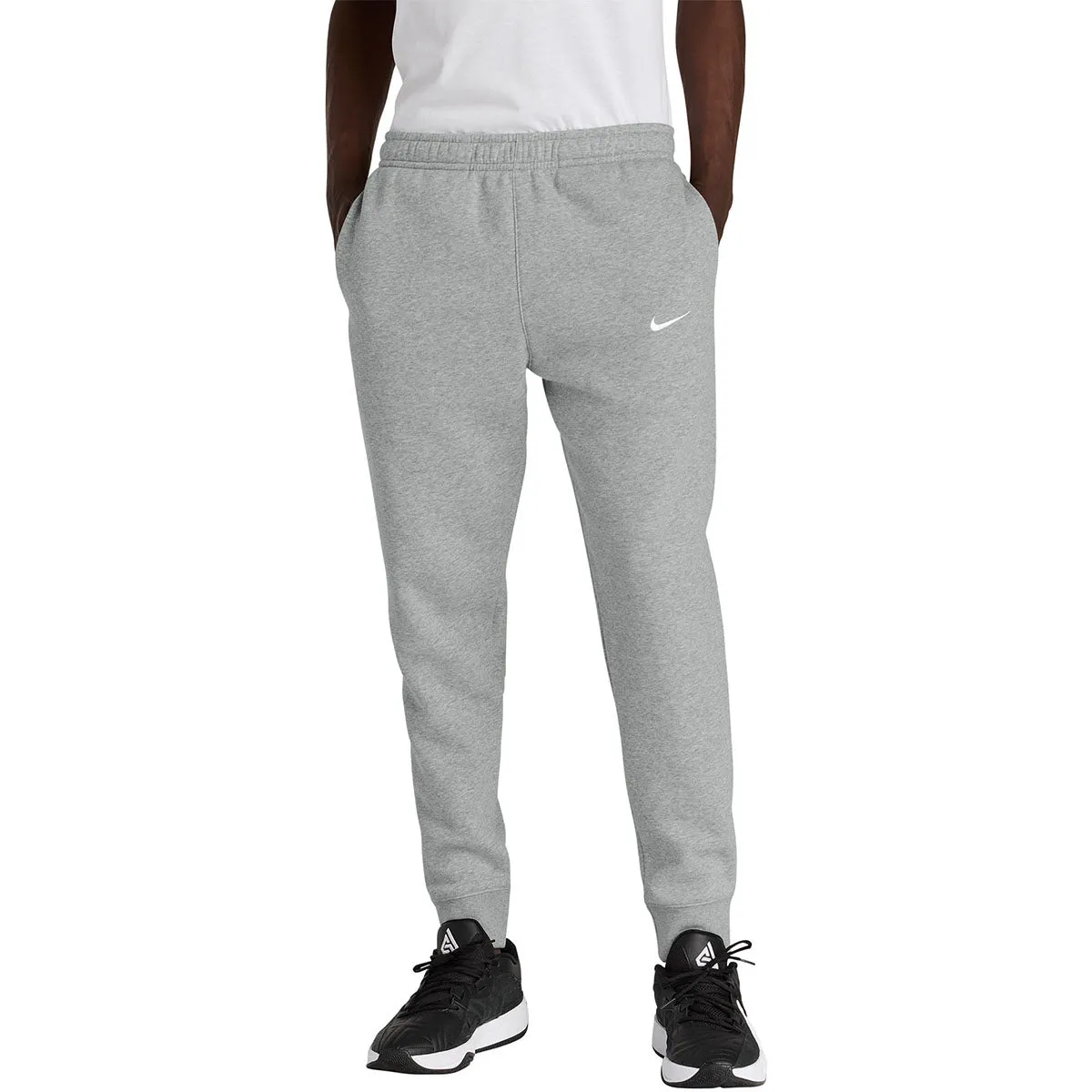 Nike Men's Dark Grey Heather Club Fleece Jogger sold by Merchology product image thumbnail 3