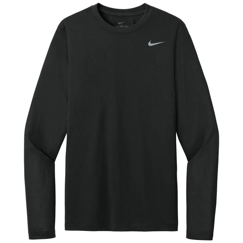 Nike Men's Black Team rLegend Long Sleeve Tee made by Nike