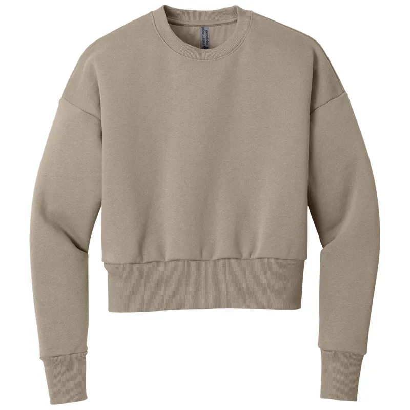 Next Level Women's Tan Heavyweight Sweatshirt made by Merchology