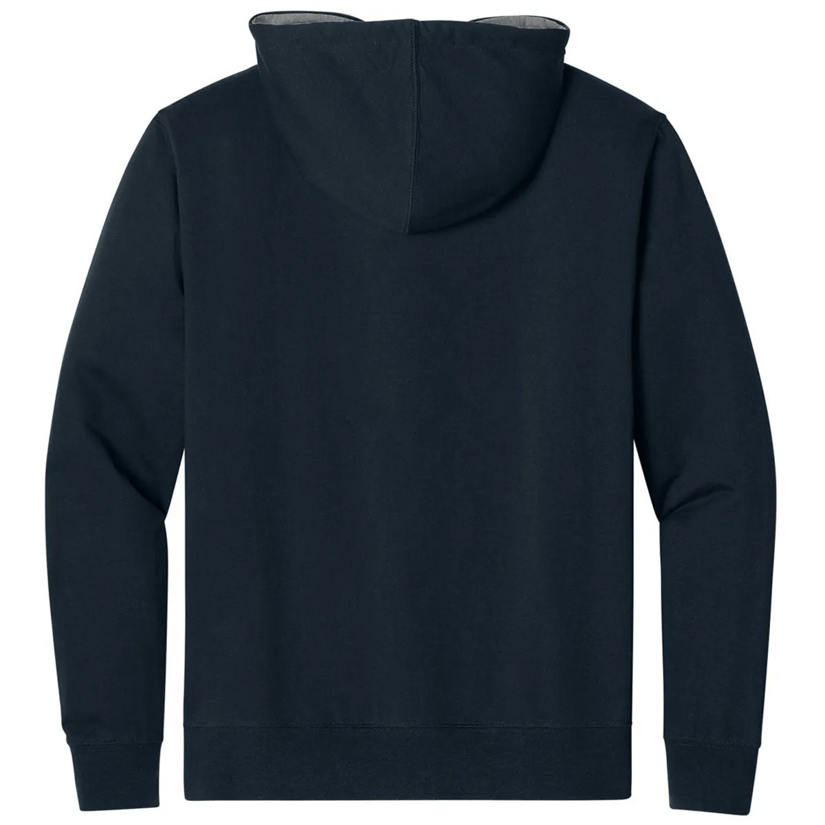 Next Level Men's Midnight Navy/Heather Gray Laguna Hoodie sold by Merchology product image thumbnail 2