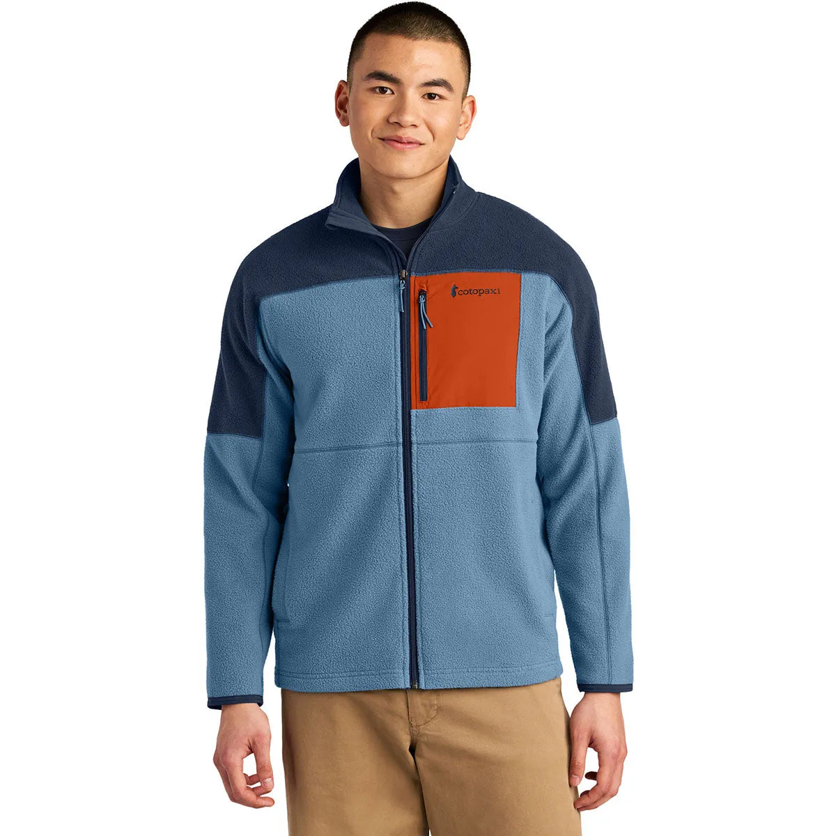Cotopaxi Men's Maritime/Fjord Abrazo Full-Zip Fleece Jacket sold by Merchology product image thumbnail 3
