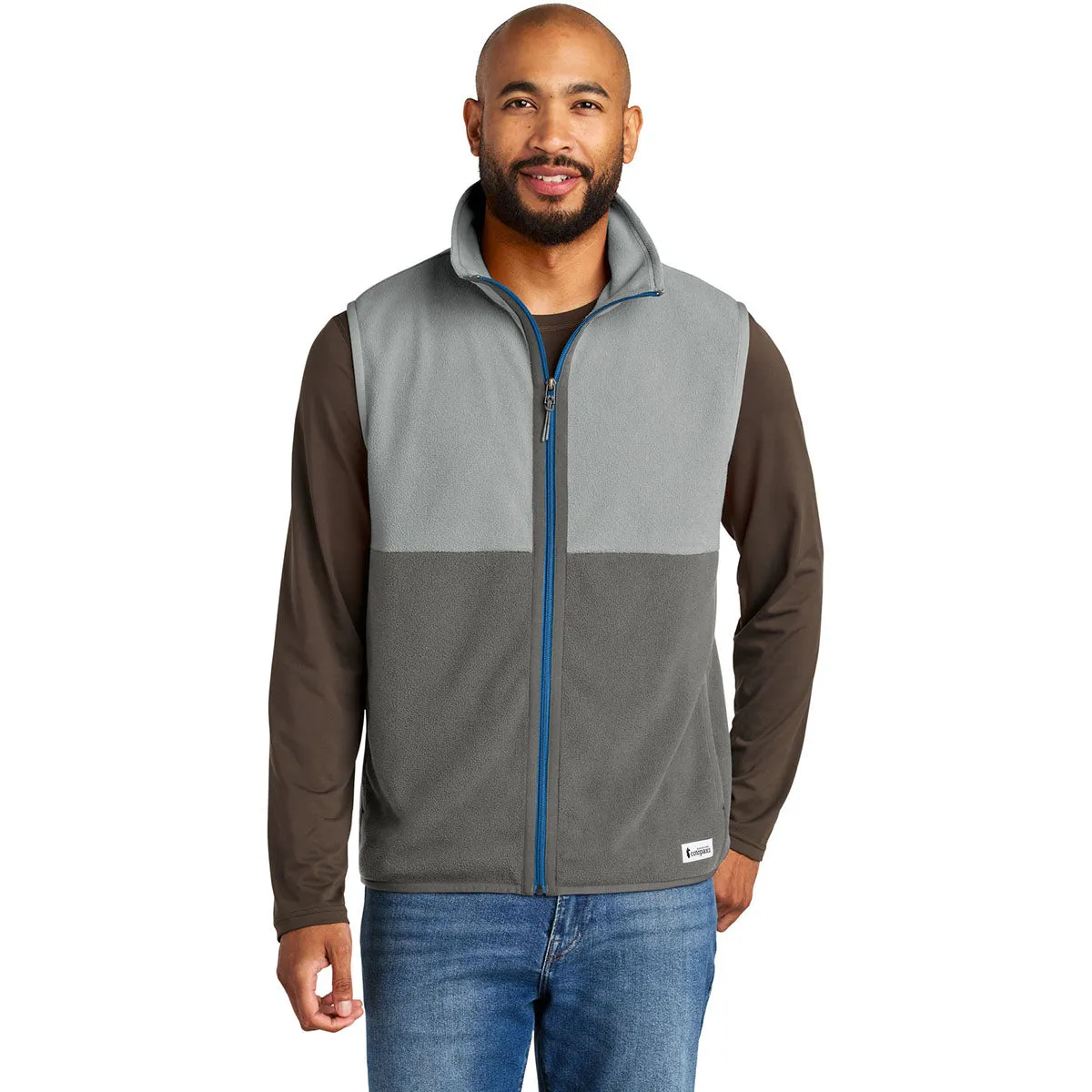 Cotopaxi Men's Smoke/Cinder Amado Fleece Vest sold by Merchology product image thumbnail 3