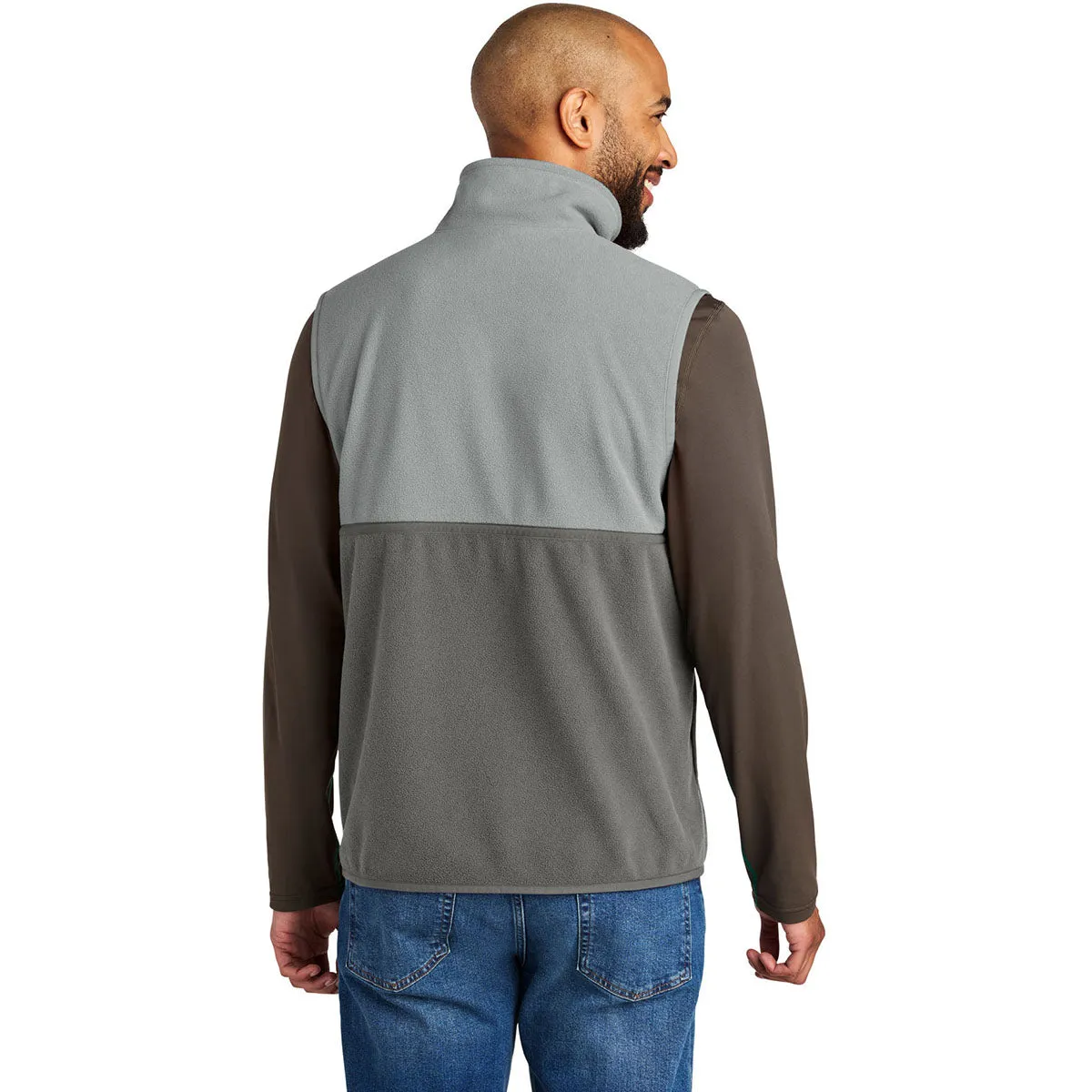 Cotopaxi Men's Smoke/Cinder Amado Fleece Vest sold by Merchology product image thumbnail 4