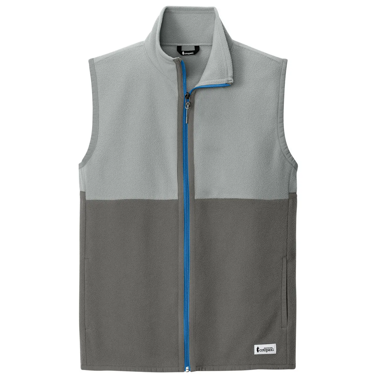 Cotopaxi Men's Smoke/Cinder Amado Fleece Vest sold by Merchology