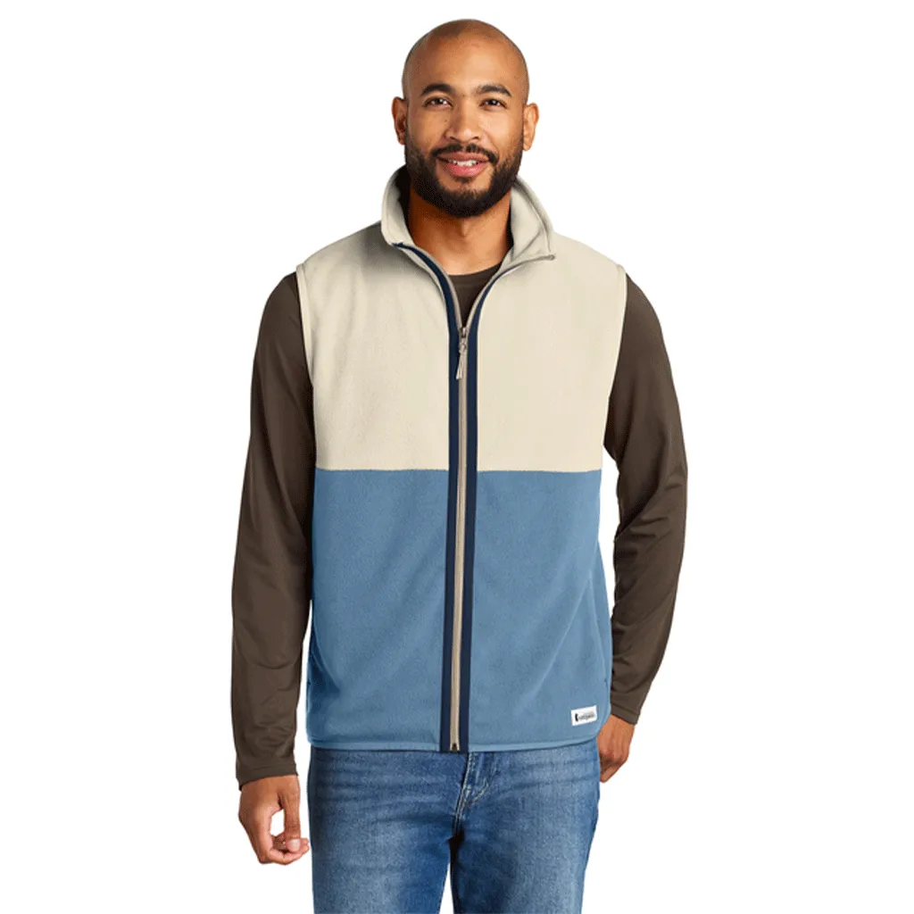 Cotopaxi Men's Cream/Fjord Amado Fleece Vest sold by Merchology product image thumbnail 3