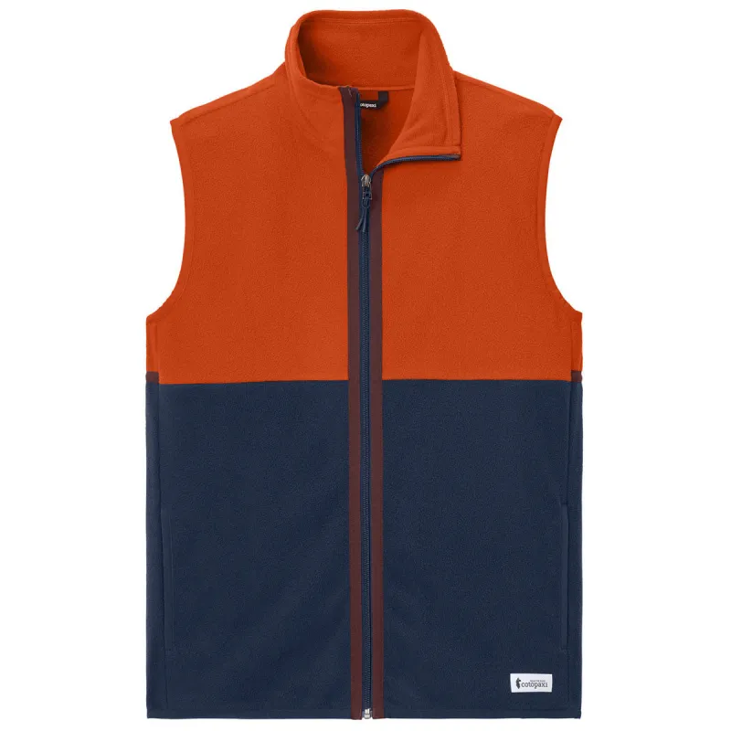 Cotopaxi Men's Canyon/Maritime Amado Fleece Vest sold by Merchology