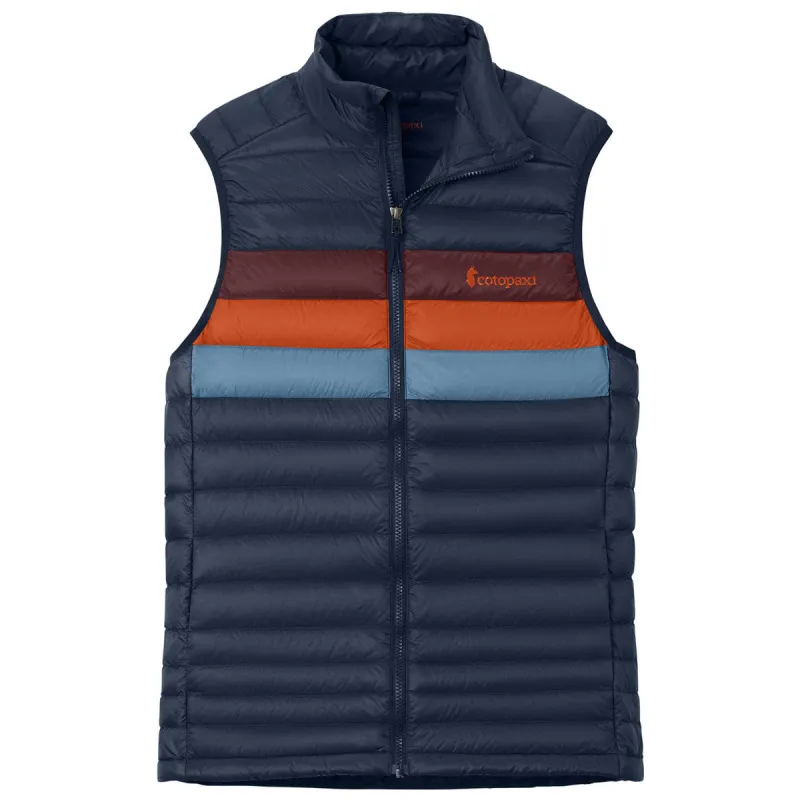 Cotopaxi Men's Maritime/Mulberry Fuego Down Vest made by cotopaxi