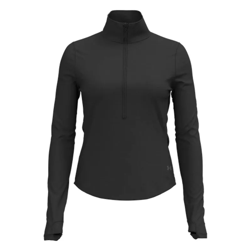 48-Hour Under Armour Women's Black Motion 1/2 Zip made by Under Armour