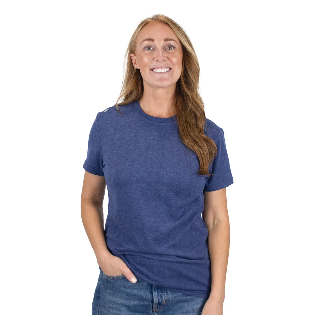 48-Hour Zusa Women's True Navy Heather Tamarac Tee sold by Merchology product image thumbnail 3