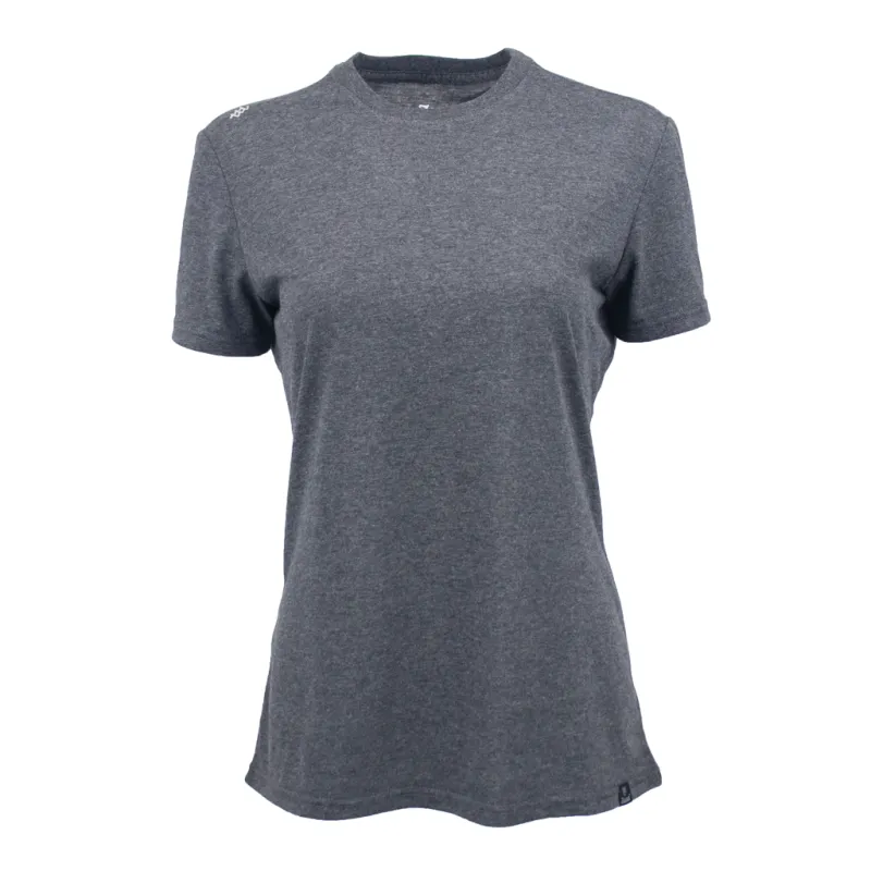48-Hour Zusa Women's Black Heather Tamarac Tee made by Merchology