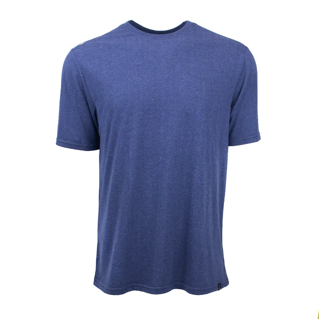 48-Hour Zusa Men's True Navy Heather Tamarac Tee sold by Merchology
