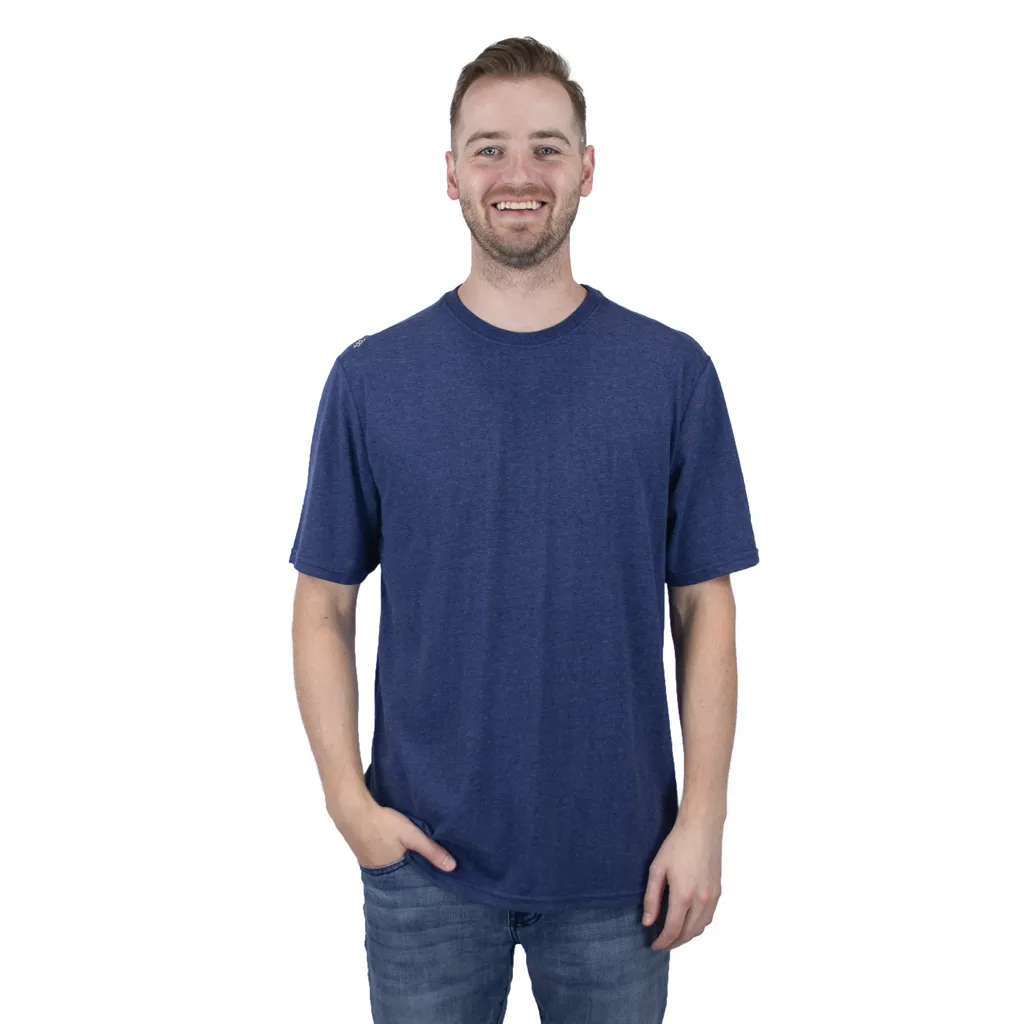 48-Hour Zusa Men's True Navy Heather Tamarac Tee sold by Merchology product image thumbnail 3