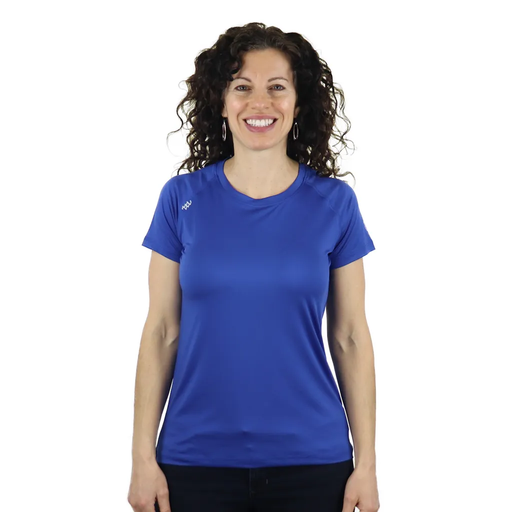 48-Hour Zusa Women's Royal Breezy Tee 2.0 sold by Merchology product image thumbnail 3