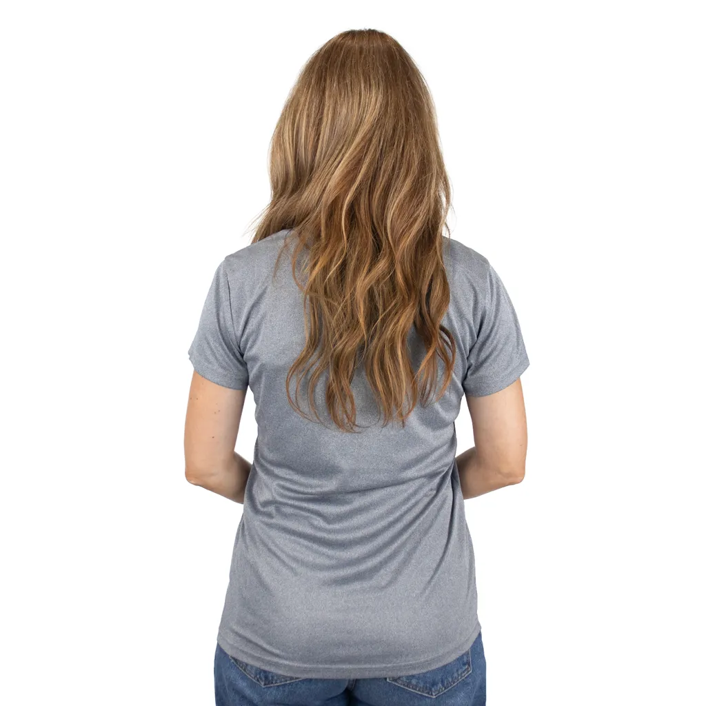 48-Hour Zusa Women's Charcoal Breezy Tee 2.0 sold by Merchology product image thumbnail 4