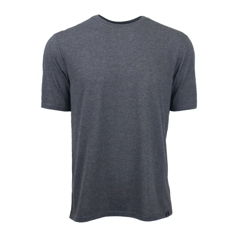 48-Hour Zusa Men's Black Heather Tamarac Tee sold by Merchology