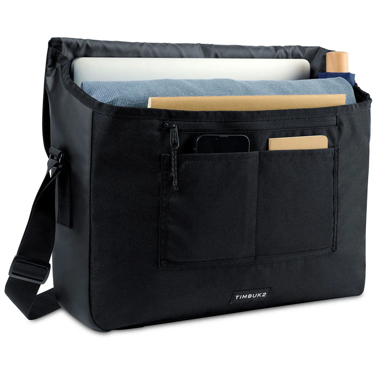 Timbuk2 Jet Black City Compass Messenger Bag sold by Merchology product image thumbnail 4