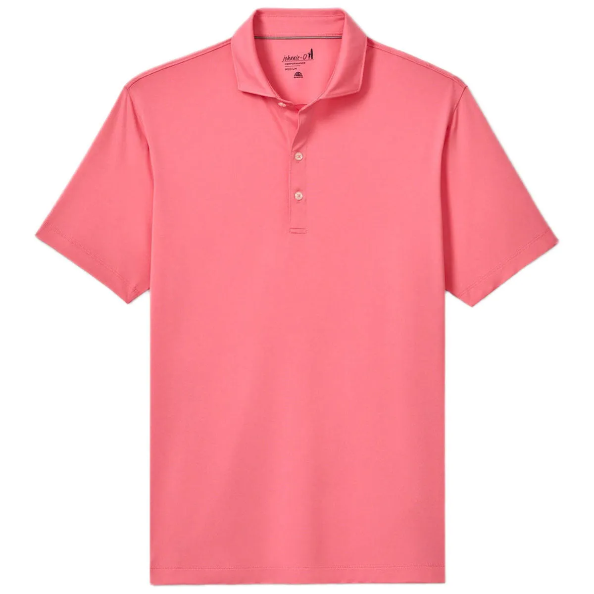 Johnnie-O Men's Azalea Birdie Solid Jersey Performance Polo sold by Merchology